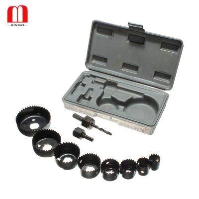 DHH-DDPJBinoax 11pcs Diy Hole Saw Bit Kit Set 3/4