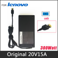 Original 20V 15A 300W AC Adapter Charger สำหรับ Legion 7 Gen 6 16 "Gaming แล็ปท็อปสายไฟ16ACH6