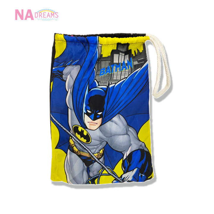 dc-ชุดว่ายน้ำเด็กชาย-เสื้อ-กางเกง-swimwear-ลายการ์ตูน-แบทแมน-batman-จาก-nadreams-รุ่นเด็กโต