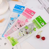 【CC】☇♤  20cm Folding Ruler Set Packed In A Soft for Storage Not To Lose Student