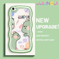 Jlingji เคสสำหรับ VIVO Y67 Y66 V5s V5 V5 Lite V5 Plus เคสลายการ์ตูนน่ารักใหม่มาการอง Colour ขอบคลื่นกันกระแทกแบบใสนิ่มเคสมือถือโปร่งใสลายกล้องถ่ายรูปที่สร้างสรรค์เคสซิลิกาเจลฝาครอบป้องกัน