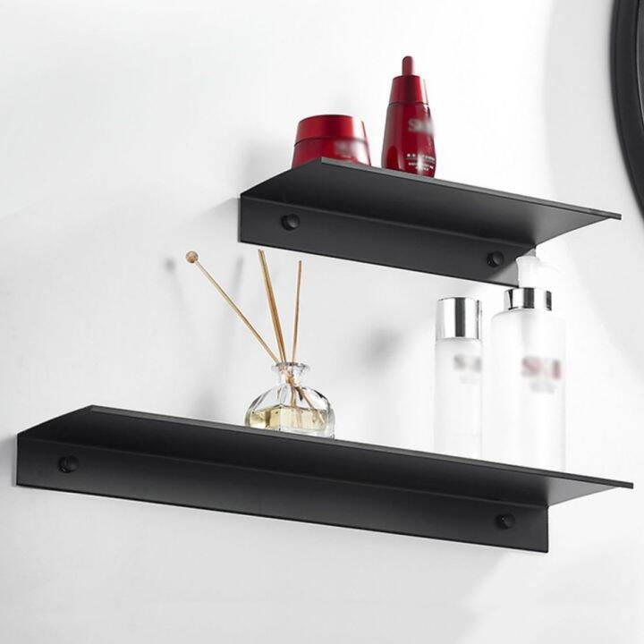 black-bathroom-shelf-adhesive-aluminum-white-rectangle-kitchen-bathroom-shower-shampoo-soap-storage-organizer-rack-30-40-50-cm