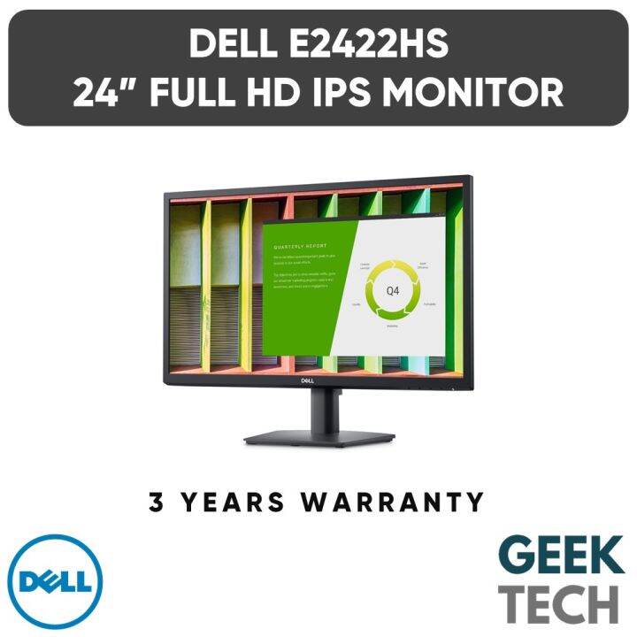DELL 24" E2420HS Full HD IPS Monitor | Lazada