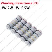 Wire Fuse Wirewound Resistor Fuse Resistance 0.5W 1W 2W 3W 0.1 0.15 0.22 0.33 0.47 0.5 1 1.5 2.2 3.3 4.7 5.1 10 20 47 68 100Ohm