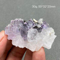 100 Natural China Yao Gang Xian Fluorite คริสตัลควอตซ์หยาบ