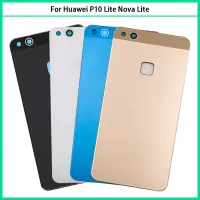 5.2 "ซองเก็บแบตเตอรี P10 Lite สำหรับ Huawei P10 Lite แบตเตอรี่ฝาหลัง3D หน้าจอโทรศัพท์ประตูสติกเกอร์เคสซองเก็บแบตเตอรี