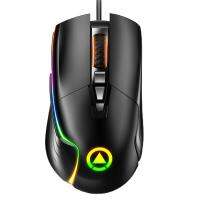 Wired Gaming Mouse LED RGB Mice 10000DPI Optical Sensor 7 key With Recording Side Buttons Rapid Button For Laptop PC Gamer