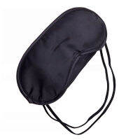 Black Soft Comfortable Mask Sleeping Shade Cover Portable Blindfold Mask Eyeshade Travel D0C5