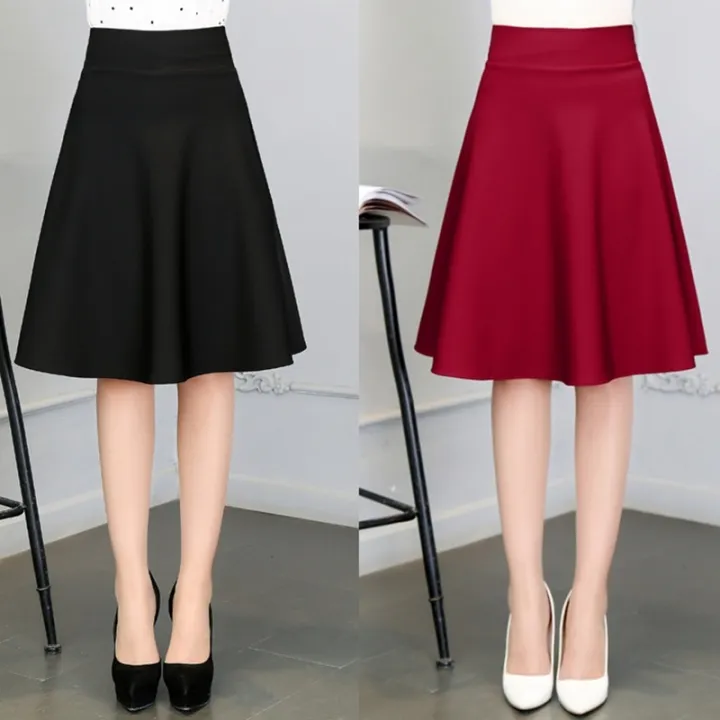 skirt for women korean style palda korean style highwist Long Skirt ...