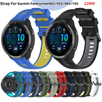 สายรัดซิลิโคนสำหรับผู้เบิกทาง Garmin 935 945 955 965 Instinct 2 Fenix 5 6ข้อมือวงสร้อยข้อมือระบายอากาศ S Mart W Atch สายนาฬิกาข้อมือ