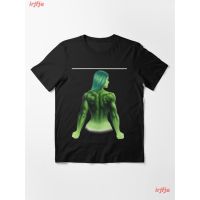 2023 She-Hulk Essential T-Shirt เสื้อยืด ดพิมพ์ลาย เสื้อยืดผ้าฝ้าย คอกลม cotton แฟชั่น discount Unisex  FIBV