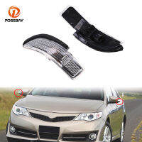 POSSBAY ไฟกระจกมองข้างรถยนต์ LED ไฟเลี้ยวด้านหลัง81740-52050 81730-52100สำหรับ Toyota Corolla 2014-2017