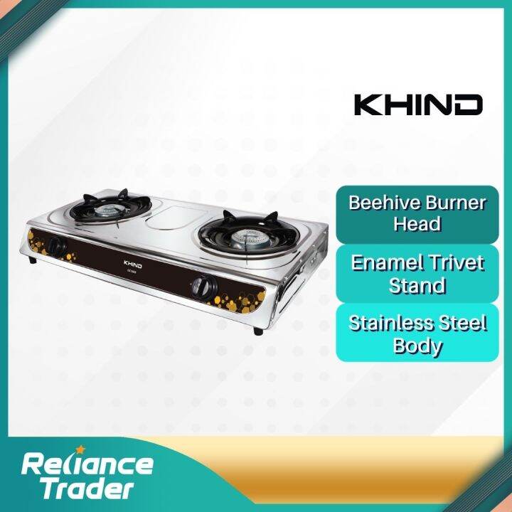 Khind 2Burner Gas Stove GC1009 Lazada