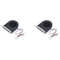 2X Mini System PCI Slot Blower CPU Case DC Cooling Fan New Cooling Fans PCI for Computer