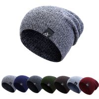 【YD】 2023 Hats for Woman New Men Knitted Hat Female Baggy Cap Warmer Bonnet Ladies