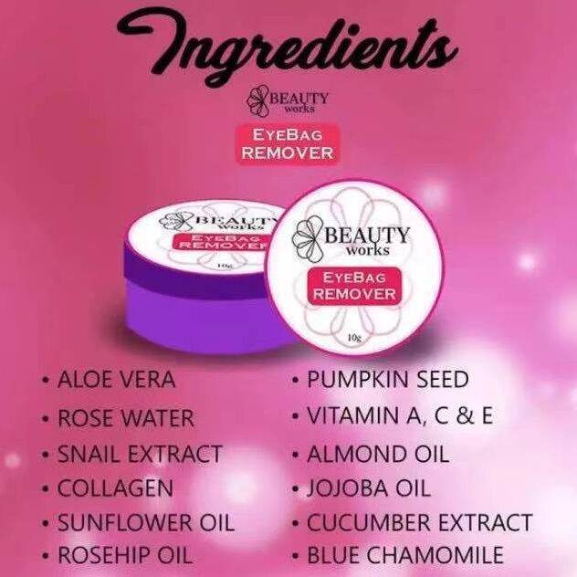 Eye Bags Remover Cream Eyebag 10g Lazada PH