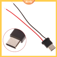 Aleaty? USB Type-C ตัวเชื่อมต่อกันน้ำสายเชื่อมซ็อกเก็ตตัวเมียชนิด C พอร์ตชาร์จอินเตอร์เฟสซ็อกเก็ตกับลวดเชื่อม