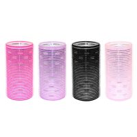 50x120mm Hair Rollers Lengthened Aluminum Sheet Plastic Magic Self-adhesive Hair Curler Air Bangs Curling Roller Hairdressing