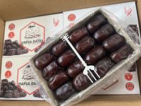 อินทผลัม สายพันธุ์มาซาฟาตี ยี่ห้อ HAFSA จำนวน 12 กล่อง ( ยกลัง ) 12 boxes of Masafati Dates (carton)