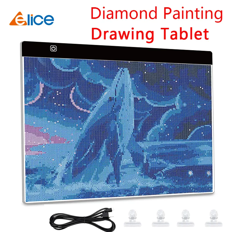 A2 LED Light Pad Painting Tracing Panel Copy Board Diamond Painting Light  Pad Lightpad Board LED Drawing Tablet - China Light Box, Light Pad