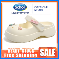 Scholl รองเท้า Scholl เกาหลีสำหรับผู้หญิง, รองเท้าสกอลล์ scholl รองเท้า scholl รองเท้าแตะ รองเท้า scholl ผู้หญิง  Scholl ผ้าใบรองเท้าแตะผู้หญิง แฟชั่นลำลองผู้หญิง  รองเท้าแตะชายหาดรองเท้าแตะฤดูร้อนสำหรับผู้หญิงรองเท้าน้ำ -AS2030