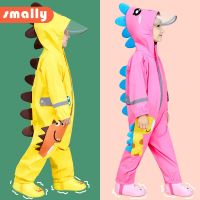 Childrens Raincoat Cartoon Cute Reflective Strip Luminous Safety Waterproof Student Baby Poncho