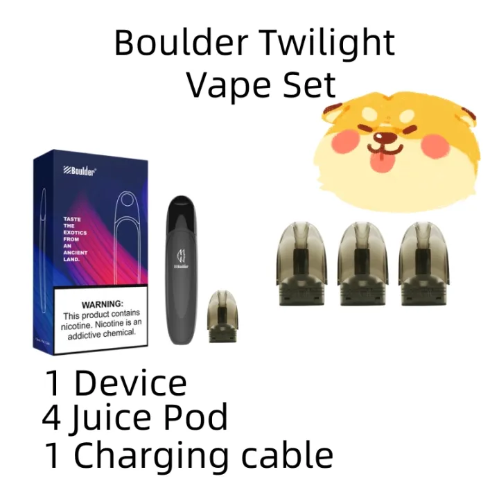 random color device with Juice Boulder Juice Twilight Pod for Boulder