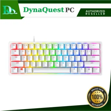 Buy the Razer Huntsman Mini 60% Gaming Keyboard - Mercury - White - Razer  ( RZ03-03390300-R3M1 ) online 