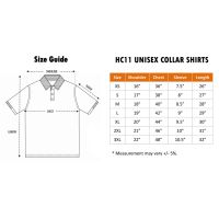 Baju Kolar Polo Tee Collar - OREN SPORT HC11 Ash Grey