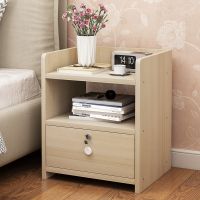 [COD] bedside cabinet simple modern style bedroom multi-function locker