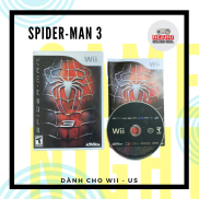Đĩa game Spider-Man 3 Wii hệ US