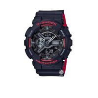 นาฬิกา G-SHOCK CASIO รุ่น GA-110HR ของแท้ประกัน cmg รับประกันศูนย์ 1 ปี GA110HR-1Aดำแดง ทูโทน