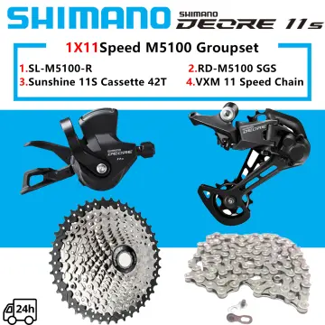 Shimano deore best sale m5100 upgrade kit