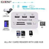 [HOT HAIXWLXKWW 589] USB HUB 3.0 Splitter 3พอร์ต Extensor Extension หลาย0 Hub 2.0 Card Reader USB3.0 Expander สำหรับ Home