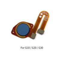 For Motorola Moto G10 G20 G30 G50 G60 G60S Power Button Fingerprint Sensor Flex Cable Repair Parts