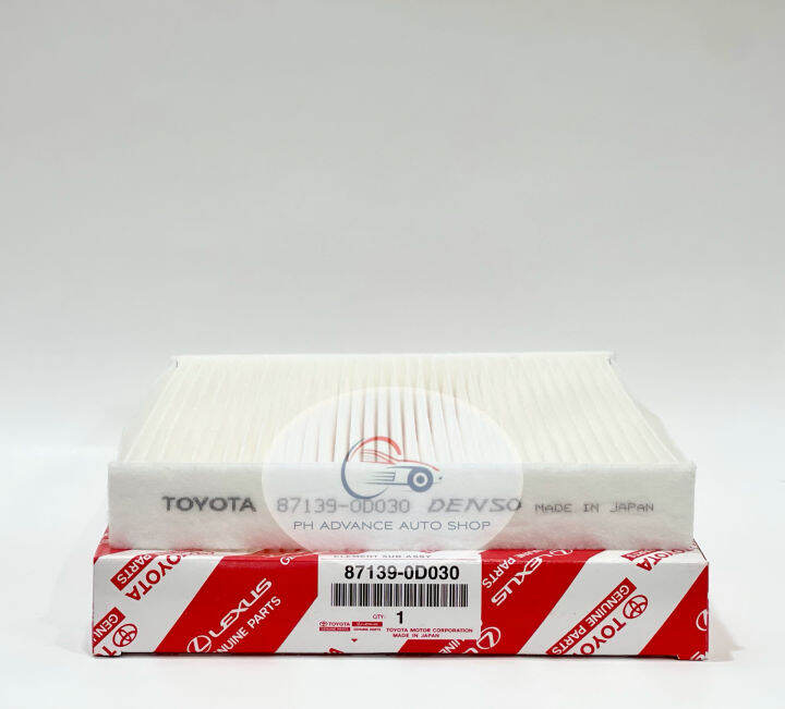 Cabin Filter Toyota Innova / Fortuner / Hiace / HiLux / Rav4 20052015