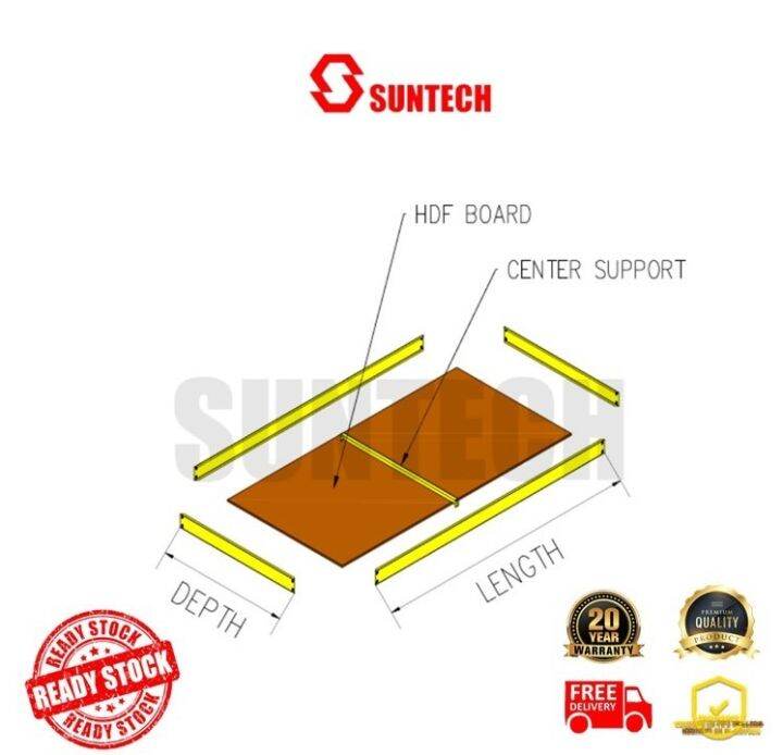 Suntech Storage (Shelving Level ONLY) Boltless Rack / Storage Rack
