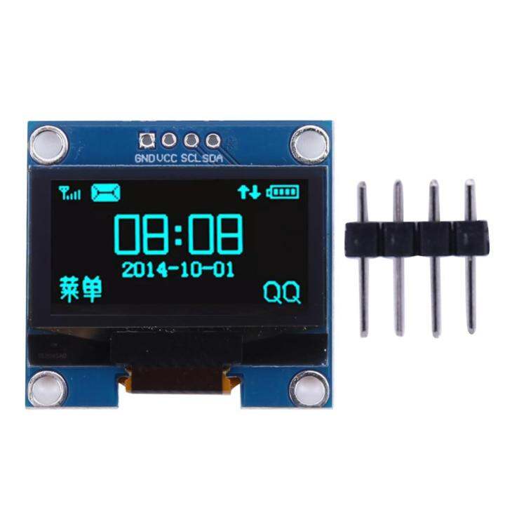 ssh1106-i2c-โมดูลแสดงผล4pin-iic-ขนาด1-3นิ้ว-มาใหม่โมดูลหน้าจออนุกรมพอร์ตอนุกรมโมดูลหน้าจอ128x64สีขาว-น้ำเงินสำหรับ-arduin-raspberry-pi-bbc