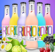 MẪU MỚI  Nước Trái Cây Hoa Quả lên men Rio Cocktail Chai 275ml
