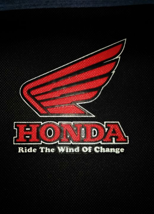Kulit jok motor gambar honda-sarung jok motor gambar honda-cover jok