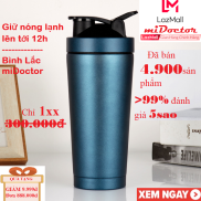 Bình Lắc Thể Thao Shaker, Bình Lắc Tập Gym Inox Có Giữ Nhiệt Chính Hãng