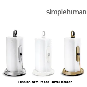  simplehuman Tension Arm Standing Paper Towel Holder