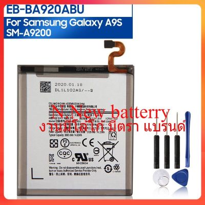 โทรศัพท์ EB-BA920ABU สำหรับ Samsung Galaxy A9s SM-A9200 2018รุ่น A9 A920F แบตเตอรี่3800MAh