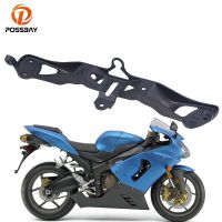 ขายึดไฟหน้ารถจักรยานยนต์อานด้านบนฝาครอบหน้ากากขาตั้งยึดสำหรับ Kawasaki Ninja ZX6R 2005-2006อุปกรณ์เสริมรถจักรยานยนต์