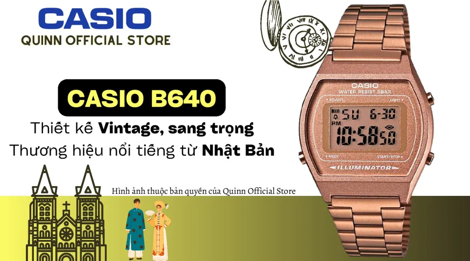 B640 rose outlet gold