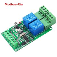 【☄New Arrival☄】 XICOO รีเลย์2ช่องสัญญาณ12V Modbus-Rtu สวิตช์โมดูลอินพุต/ Rs485ขาออก/Ttl Communication