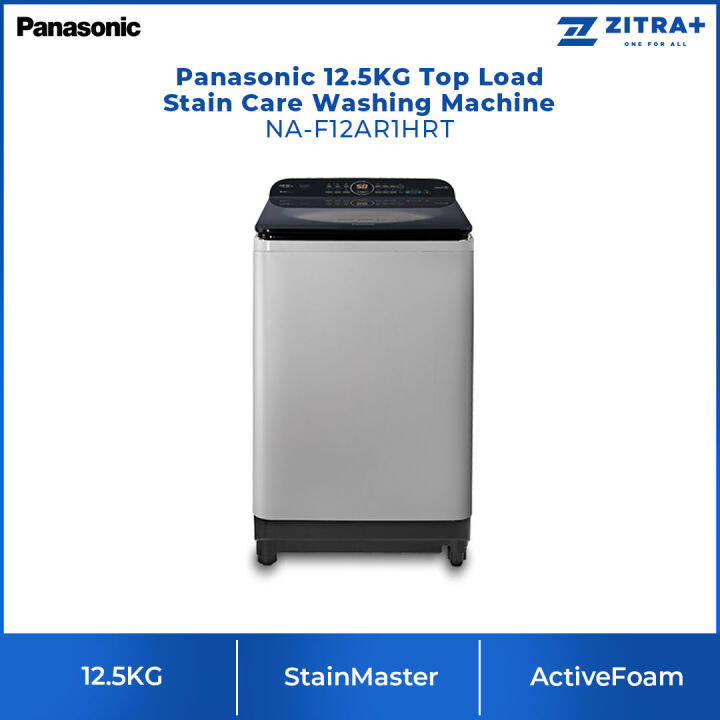 Panasonic 12.5KG Top Load Stain Care Washing Machine NAF12AR1HRT