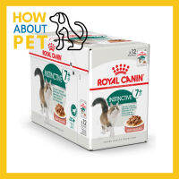 (ยกกล่อง) อาหารแมวเปียก Royal Canin Instinctive 7+ Wet Cat Food สำหรับแมวสูงอายุ 7 ปีขึ้นไป 85g. (12ซอง)