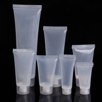 5pcs 20/30/50/100ml Portable Empty Cosmetic Tubes Cream Travel Lotion Cleanser Toothpaste Containers Travel Fill Bottles