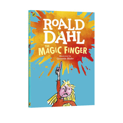 The magic finger Roland Dahl series original English childrens novels interesting story books for primary school students extracurricular reading in junior middle school